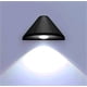 thumbnail image 1 of Aplique LED de pared para exterior de 5 W, IP66, resistente al agua, moderno aplique de pared metálico para exterior, luz interior/exterior para patio, jardín, terraza, cerca de la pared, patio, villa, 1 of 5