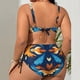 thumbnail image 5 of Traje de baño Tankini de moda para mujer, traje de baño de talla grande para mujer, traje de baño con tirantes estampados, traje de baño con tiras laterales, traje de baño dividido, traje de baño de d, 5 of 8