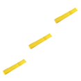 thumbnail image 2 of Cateissary Cake Pan Strip Cloth DIY Cake Tray Strip Anti-deformación resistente al calor para hornear hoja cinturón, amarillo Amarillo 3piezas, 2 of 6