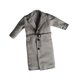 thumbnail image 5 of 1/12 Figura masculina La gabardina larga gabardina en miniatura de cosplay de cosplay de la altura de la altura del abrigo Gris, 5 of 8