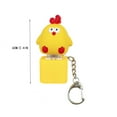 thumbnail image 3 of Chick Keychain Fidget Toy, Clicking Keyboard Stress Reliever, Portable Anxiety Gadget, Fun Sensory Desk Toy for Kids & Adults, 3 of 8