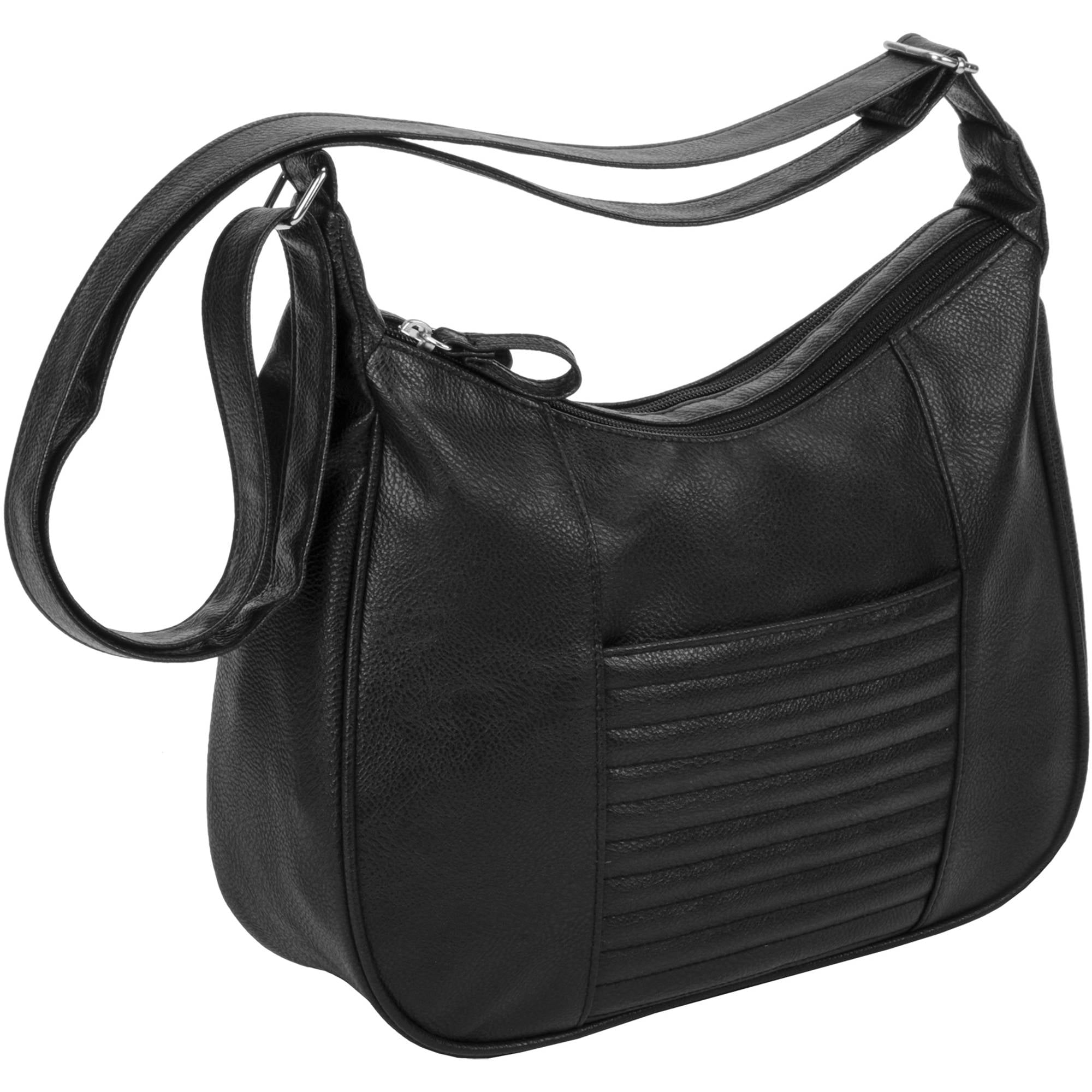 Women&#39;s Quilted Crossbody Hobo Handbag with Adjustable Strap - www.speedy25.com - www.speedy25.com