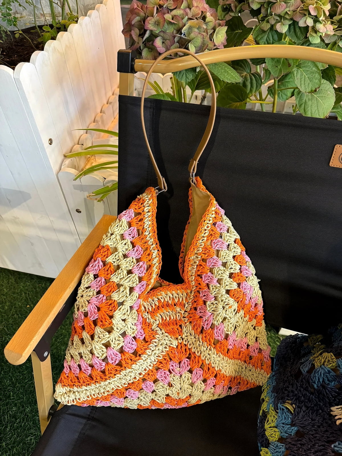 Straw Hobo Bags for Women Vintage Shoulder Bag Everything Tote Bag Designer Beach Bag Holiday Work Everyday Summer