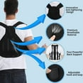 thumbnail image 5 of Teeuard Adjustable Posture Corrector for Men & Women - Lumbar, Neck, Shoulder Pain Relief Back Brace, Full Back Support, Prevent Scoliosis & Hunchback Belt, 5 of 7
