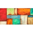thumbnail image 2 of Munson, Anne  24x14 Gold Ornate Wood Framed with Double Matting Museum Art Print Titled - Colors of the Desert, 2 of 4