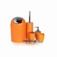 thumbnail image 1 of 6-Piece Bathroom Organizer Set with Toothbrush Holder, Soap Dispenser & Shower Caddy, 1 of 1