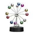 thumbnail image 1 of Newtons Cradle Pendulum, Perpetuum Mobile Ferris Wheel Balance, Physics Science Entertainment Decoration For O Desk Balance, 1 of 9
