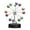 B, variant on Newtons Cradle Pendulum, Perpetuum Mobile Ferris Wheel Balance, Physics Science Balance For O Entertainment Desk Decoration