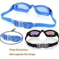 thumbnail image 3 of Swim Goggles, 2 Pack Swimming Goggles No Leaking Anti Fog Adult Men Women, 3 of 7