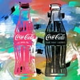 thumbnail image 4 of Stephen Chambers 20x20 Black Ornate Wood Framed With Double Matting Wall Art Titled - Coca Cola, 4 of 6