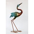 thumbnail image 1 of Multi Color Metal Heron Garden Statue, 1 of 1