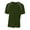 FOREST/ GRAPHITE, variant on Men's Spartan Short Sleeve Color Block Crew Neck T-Shirt - GRAPHITE/ BLACK - 3XL
