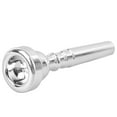 thumbnail image 1 of Metal Trumpet Mouthpiece Wind Instrument Mouthpiece Musical Instrument Accessories For Different Styles Of Music, 1 of 8