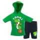 thumbnail image 1 of Nintendo Conjunto de Camiseta con Capucha y Pantalones Cortos de Manga Corta con Disfraz Ligero de Super Mario (Yoshi, Tallas 4-16), 1 of 4