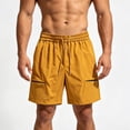 thumbnail image 5 of Aimik Mens Athletic Shorts Elastic Waist Mens Sport Shorts Summer Quick Dry Active Shorts for Running or Workout, 5 of 5