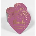 thumbnail image 2 of Inkdotpot Pack Of 50 Thanks For Celebrating With Me Birthday Favor Paper Tags Craft Real Gold Foil Hang Tags, 2 of 6