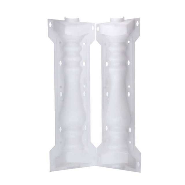 Dsseng Garden Roman Column Mold Edging Stone Effect DIY Courtyard Garden Plastic Paving Mould for Path Maker Cement Pool Long Concrete Brick Molds Garden Yard Decor Mould