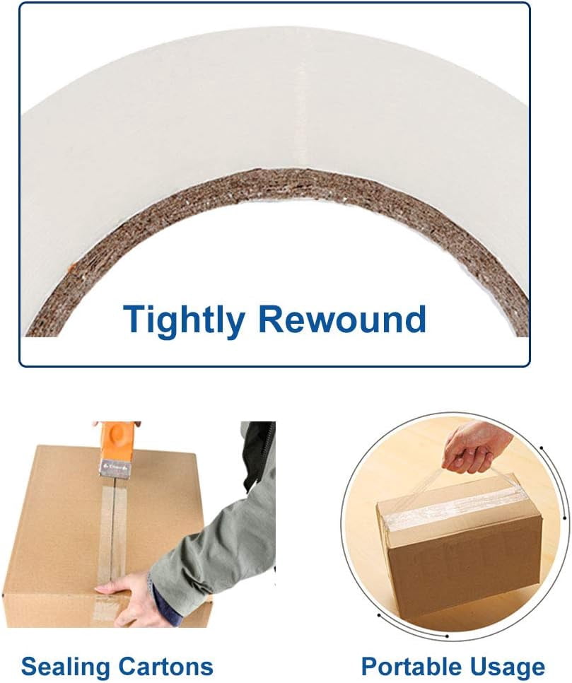 Heavy Duty Packing Tape for Moving Boxes and Luggage 36 Pack 2" Wide 2160Y
