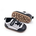 thumbnail image 6 of enyan B'aby Boy Girl Non-Skid Indoor Infant Walking Shoes Breathable Warm Elastic Sock Shoes with Sole Protect Toes Outdoor Sneakers Todd'ler B'oy Shoes Black,Size 3, 6 of 7