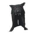 thumbnail image 3 of Máscara de , máscara de animal, chal de piel sintética novedoso para el hombro, máscara de Halloween para suministros para fiestas de carnaval y Negro, 3 of 8