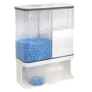 Wall Mounted Laundry Detergent Dispenser - Versatile Storage for Laundry Scent Boosters with Included Cups