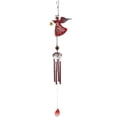 thumbnail image 2 of Xihbxyly Campana de Viento de Ángel de Metal, Diseño de Sonido Relajante, Colores Verde, Rojo, Azul y Rosa, Decoración para Balcón, Patio y Jardín, Ambiente Relajante y Natural, Gran Regalo para La F, 2 of 2