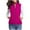 Hot Pink, variant on jjayotai Womens Coat Clearance Fashion Womens Quilted Vest Stand Collar Lightweight Zip Padded Gilet Pocket Winter Sleeveless Waistcoat