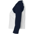 thumbnail image 3 of Bella + Canvas Womens Raglan 3/4 Sleeve Crop T-Shirt, 3 of 3