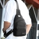thumbnail image 4 of Compra Rápida y Ahorra, Bolso de pecho para hombre, moderno, deportivo, inclinado, de tela, informal, luminoso, para el pecho, bandolera de hombro Akmoler, 4 of 9