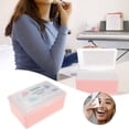 thumbnail image 2 of WUSUOWEI Makeup Cleaning Pads with Storage Box,White Color,Cotton Material,Soft and Gentle,1000PCS, 2 of 9