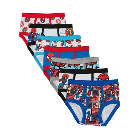 UPC 045299004421 product image for Spiderman Toddler Boys Briefs  7-Pack  Sizes 2T-4T | upcitemdb.com