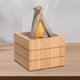 thumbnail image 5 of Difusor Aceite Esencial Llama Simulada 280 Ml Humidificador Aire Hoguera (color Madera), 5 of 9