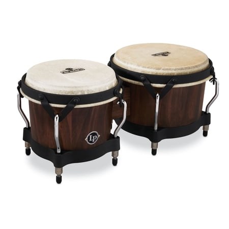 Latin Percussion M201-WB Matador Whiskey Barrel Bongo, Black