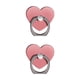 thumbnail image 4 of Methold Soporte de anillo de teléfono de corazón Soporte de anillo Rotación de 360 grados Agarre de teléfono reutilizable Soporte de agarre Oro rosa 2Conjunto, 4 of 6