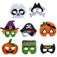 thumbnail image 3 of 8PCS Halloween Eye Mask Cartoon Creative Party Eye Mask Costume Mask for Kids, 3 of 10