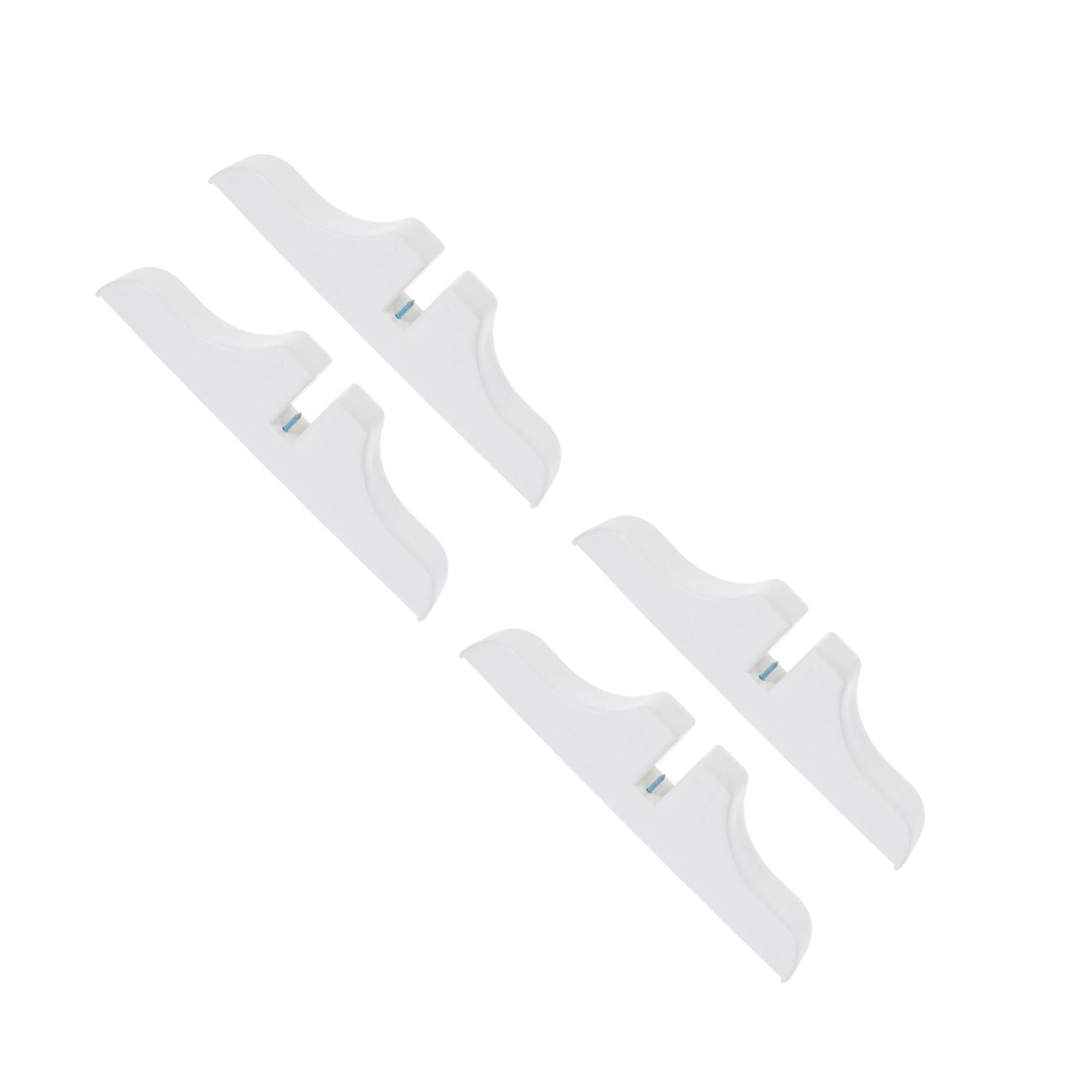 Hemoton 4-Pack Thickened Divider Stand Bases with Wear-Resistant Feet, Privacy Screen Holders for Home Room Dividers and Household Use