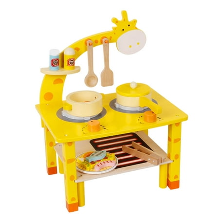 

NUOLUX 1 Set Kids Playing House Cooking Toy Wooden Early Educational Kids Plaything