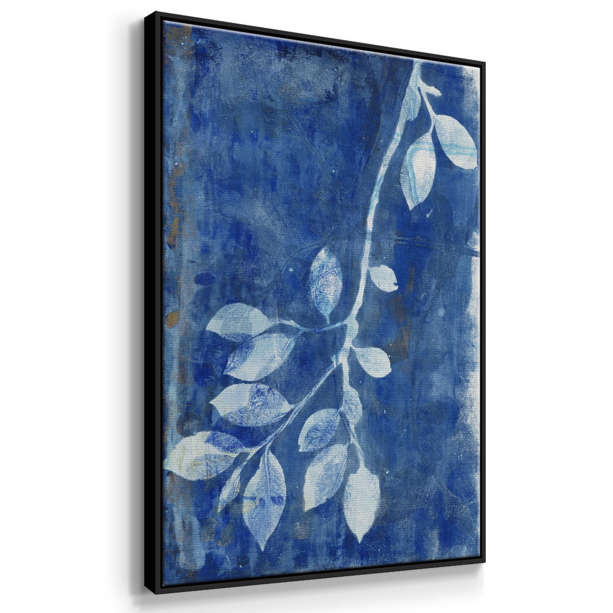 Branching Out XIX Framed Premium Gallery Wrapped Canvas - Ready to Hang - 27 x 41 - Black Floating Frame