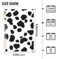 thumbnail image 2 of FORMRS 1-Subject Spiral Notebook 8" x 5" College Ruled 60 Refillable Sheet A5 Hard Cover, Cow Spots, 2 of 7