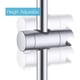 thumbnail image 3 of Advancent Riel de ducha Tobogán Baño Ducha Cabezal de ducha Soporte de plástico ABS Rotación de 360 ​​grados, 18-25 mm Accesorios de baño $ 25 Advancent HA5748-04B, 3 of 6