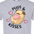 thumbnail image 4 of Inktastic Valentines Day Pugs & Kisses with Hearts T-Shirt, 4 of 5