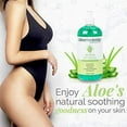 Clean + Easy Soothe Aloe Vera Gel, 16 oz, Post Waxing Skin Soother, Nongreasy, Removes Wax