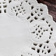 thumbnail image 1 of White Lace Doilies Paper, 150pcs Precise Cutting Multipurpose Exquisite  Oil Absorbing Paper  For Pizza For Cake For Crafts For Restaurant 150pcs Oil Absorbing Paper, 1 of 8