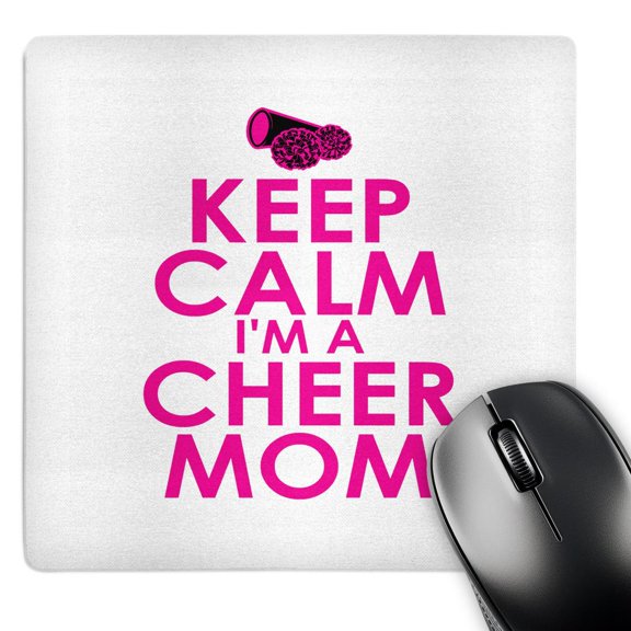 3dRose, Keep calm Im a cheer mom. Pink., MousePad
