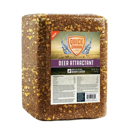 Quick Draw Berry Flavored Deer Attractant Block 20lb