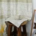 thumbnail image 5 of Home Soft Things Printed Microfiber Curtain - Emma 2 Piece Set - Taupe - 60" x 84", 5 of 8