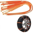 thumbnail image 6 of 20PC Tire Zip Ties For Snow, Anti Skid Tire Socks For Snow, Tire Chain, Tire Chains For Pickup Trucks, Snow Zip Ties For Tires, Car Tire Snow Chains Zip Tie, Snow Tire Straps, Snow Removal Device, 6 of 6