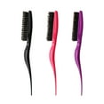 thumbnail image 3 of Peine para el cabello Minnieouse Cerdas de jabalí diseño ergonómico cepillo Masajeador cuero cabelludo, 3 of 6