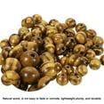 thumbnail image 4 of Uxcell Natural Wood Beads, 100Pcs 12mm Diameter Light Brown Round Loose Spacer Bead for DIY Jewelry Bracelet, 2.5mm Hole, 4 of 6