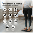 thumbnail image 2 of Bascula Digital  Bloosom Bluetooth Inteligente 180 Kg Pesa Grasa Negro, 2 of 4